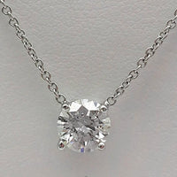 Weight Loss Stone Silver Necklace