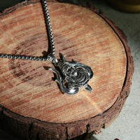 Shiv Trishul Pendant With Chain
