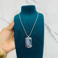 Hanuman Chalisha Pendant with Chain