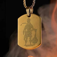 Hanuman Chalisha Pendant with Chain