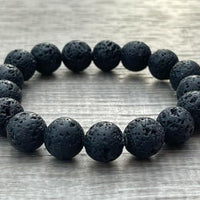 Natural Lava Rock Bracelet