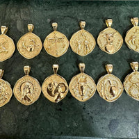 Gold Plated Zodiac Sign Necklace