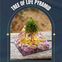Tree of Life Peridot Orgon Pyramid