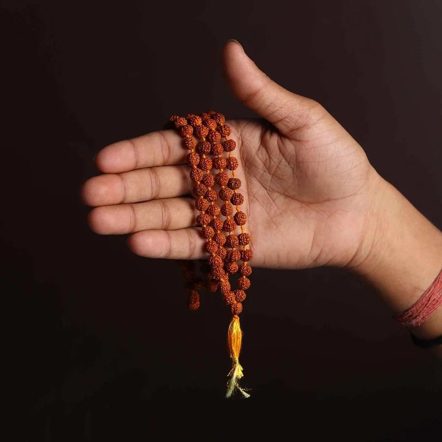 108 Original Beads Rudraksha Jaap Mala