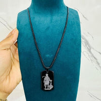Hanuman Chalisha Pendant with Chain