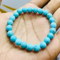 Firoza (Turquoise) Stone-Beads Bracelet