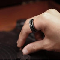 Stainless Steel Ring For Men (Pack of 2)
