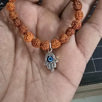 Spiritual Eye Bohemian Rudraksha Beads Bracelet Pack of 2