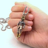 Dragonball Z Goku Inspired Pendant with Chain