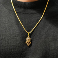 Lord Hanuman Pendant with Chain