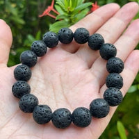 Natural Lava Rock Bracelet