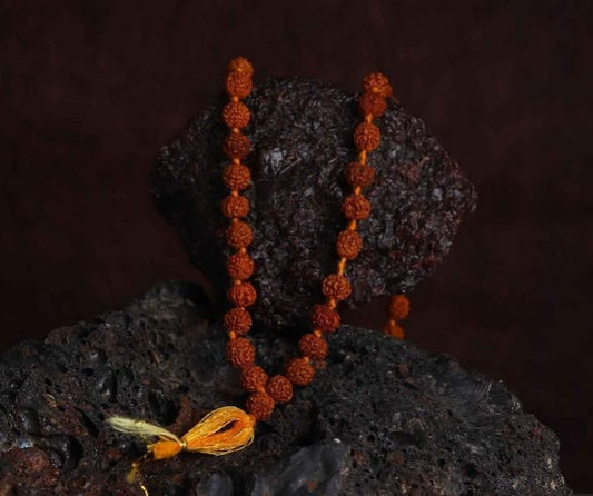 108 Original Beads Rudraksha Jaap Mala