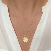 Gold Plated Zodiac Sign Necklace