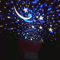 Star Master Dream Color Changing Rotating Projection Lamp