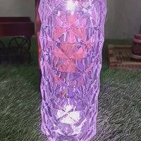 16 Color Changing Rose Crystal Diamond Table Lamp